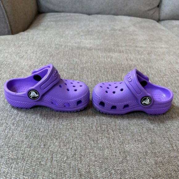 Baby CROCS - Lavender (Purple) - 4C - Picture 5 of 6